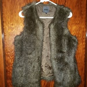 Vintage Forenza Faux Fur Vest